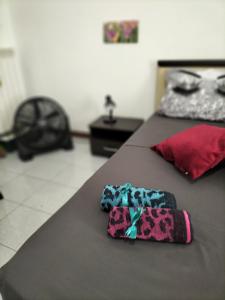 Postel nebo postele na pokoji v ubytování Casa vacanza Francesca