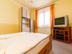 TV a/nebo společenská místnost v ubytování Holiday Home Narcisse by Interhome