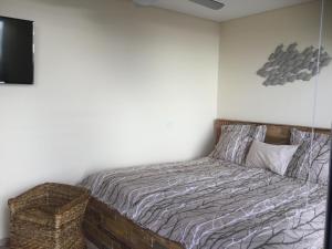 Postel nebo postele na pokoji v ubytování Guesthouse-TheView