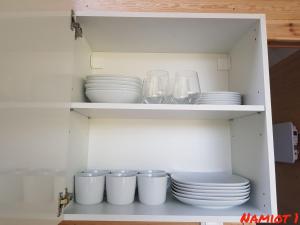 Kuchyň nebo kuchyňský kout v ubytování ENERGY GLAMP