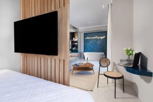 TV a/nebo společenská místnost v ubytování Estate4home - Suites 21