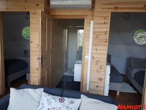 Postel nebo postele na pokoji v ubytování ENERGY GLAMP