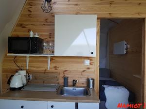 Kuchyň nebo kuchyňský kout v ubytování ENERGY GLAMP