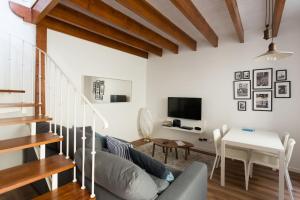Posezení v ubytování Casa Primavera - renovated duplex in city centre