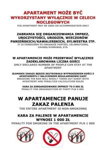 Certifikát, ocenenie alebo iný dokument vystavený v ubytovaní Apartament Bubble z darmowym parkingiem