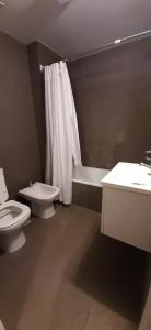 Ένα μπάνιο στο Alojamiento MAR