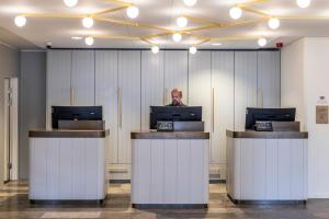 Vstupní hala nebo recepce v ubytování Comwell Bygholm Park