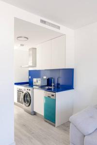 Kuchyň nebo kuchyňský kout v ubytování Marejada Coastal Suite