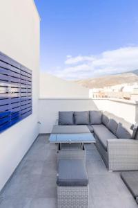 Posezení v ubytování Marejada Coastal Suite