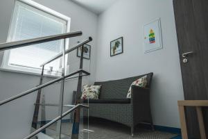 A seating area at Apartmány Pemag Mikulov