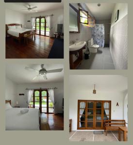 Llit o llits en una habitació de Agoho Resort