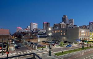 a view of a city with a street with cars at Homewood Suites By Hilton New Orleans French Quarter in New Orleans