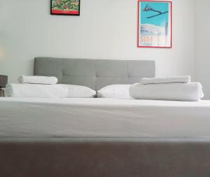 Ένα ή περισσότερα κρεβάτια σε δωμάτιο στο La Casa Sul Bosco