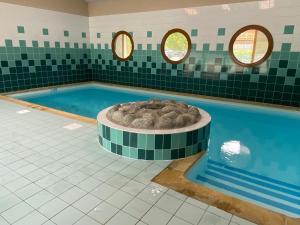 Swimmingpoolen hos eller tæt på Apt Sakura - Le Grand Tetras