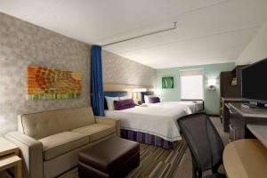 Postel nebo postele na pokoji v ubytování Home2 Suites by Hilton Philadelphia Convention Center + 30 fotografií