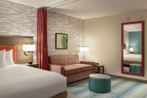 Home2 Suites By Hilton Mesa Longbow, Az客房内的一张或多张床位