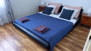 Posteľ alebo postele v izbe v ubytovaní Apartman Nadia Seaview