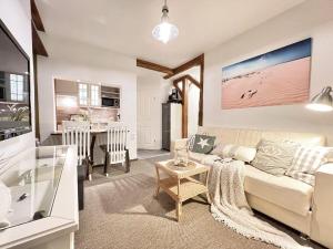 Η κουζίνα ή μικρή κουζίνα στο Teichblick