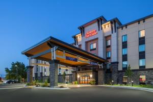 a rendering of the front of a hotel at Hampton Inn & Suites Pasco/Tri-Cities, WA in West Pasco