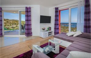 TV a/nebo společenská místnost v ubytování Villa Luxury Dvornice