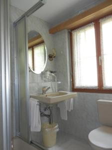Koupelna v ubytování Hotel B&B Casa La Val