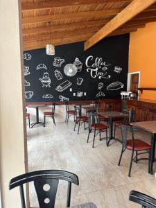 Restaurace v ubytování Pousada da Praia