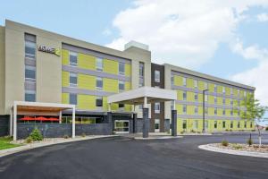 拉皮德城Home2 Suites By Hilton Rapid City的酒店正面效果图