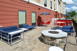 Balkón nebo terasa v ubytování Hampton Inn Rome