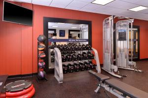 Fitness centrum a/nebo fitness zařízení v ubytování Hampton Inn Rome