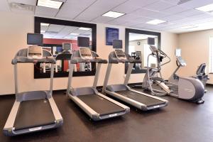 Fitness centrum a/nebo fitness zařízení v ubytování Hampton Inn Rome
