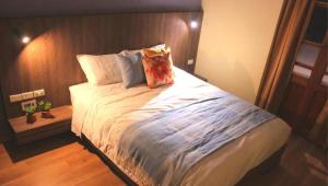 Letto o letti in una camera di Hotel Inti Quito