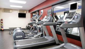 Fitness centrum a/nebo fitness zařízení v ubytování Hampton Inn & Suites Rochester/Victor