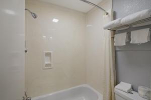 Koupelna v ubytování Americas Best Value Inn Buda