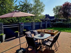 Zahrada ubytování **Ferienhaus Kehrwieder** nahe der OSTSEE