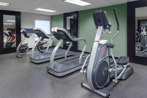 Fitness centrum a/nebo fitness zařízení v ubytování Hampton Inn Woodbridge