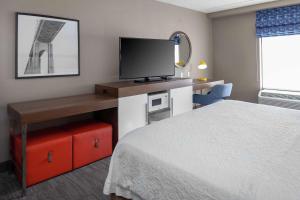 Postel nebo postele na pokoji v ubytování Hampton Inn Woodbridge
