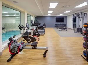 Centrul de fitness și/sau facilități de fitness de la Doubletree by Hilton Toronto Airport, ON