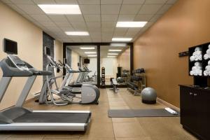 Fitness centrum a/nebo fitness zařízení v ubytování Hilton Garden Inn Toronto/Vaughan