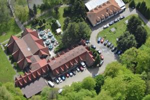 Letecký snímek ubytování Hotel Konopiště Nová Myslivna