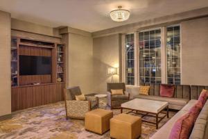 Istumisnurk majutusasutuses DoubleTree by Hilton Utica