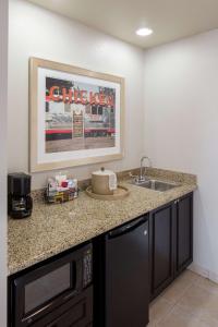 Hampton Inn & Suites Austin Cedar Park-Lakeline的厨房或小厨房