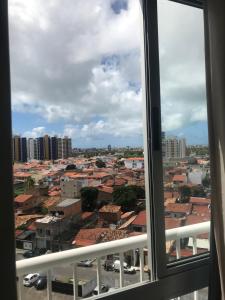 a view from a window of a city at Apartamento em Aracaju a 5 minutos da praia in Aracaju