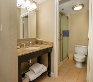 Ένα μπάνιο στο DoubleTree by Hilton Buffalo-Amherst
