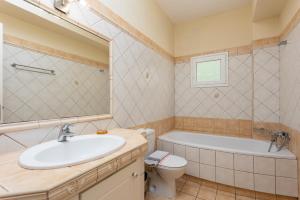 Kúpeľňa v ubytovaní Villa Eleni
