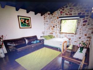 Zona de estar de Apartamentos Rurales Larrago