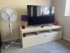 TV a/nebo společenská místnost v ubytování Cosy One-Bedroom in Shared House