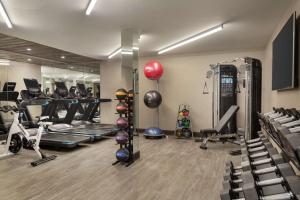 Fitnes oz. oprema za telovadbo v nastanitvi Hoodoo Moab, Curio Collection by Hilton