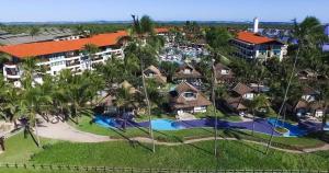 an aerial view of a resort at Marulhos Resort - Flat e Studio in Porto De Galinhas