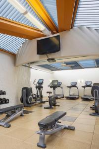 Fitness centrum a/nebo fitness zařízení v ubytování DoubleTree by Hilton Rochester