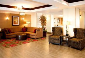 Posezení v ubytování Hampton Inn East Windsor